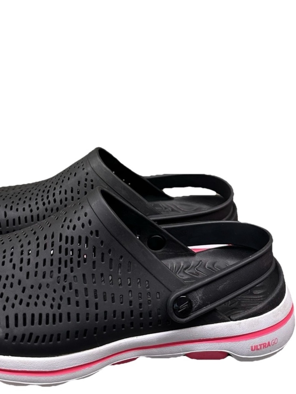 Women's Skechers Foamies Black Slip-On Clog Women’s Size 8